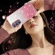 For Samsung Galaxy S24+ 5G Gradient Glitter Flower All-inclusive Phone Case(Pink)