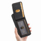 For Samsung Galaxy S24+ 5G Retro Splitable Magnetic Stand Card Bag Leather Phone Case(Black)