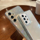 For Samsung Galaxy S24+ 5G Laser Heart Clear TPU Shockproof Phone Case(Transparent White)