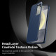 For Samsung Galaxy S24+ 5G Smart View Window Leather Phone Case with Card Slot(Blue)