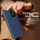For Samsung Galaxy S24+ 5G Smart View Window Leather Phone Case with Card Slot(Blue)