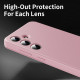 For Samsung Galaxy S24+ 5G Smart View Window Leather Phone Case with Card Slot(Pink)