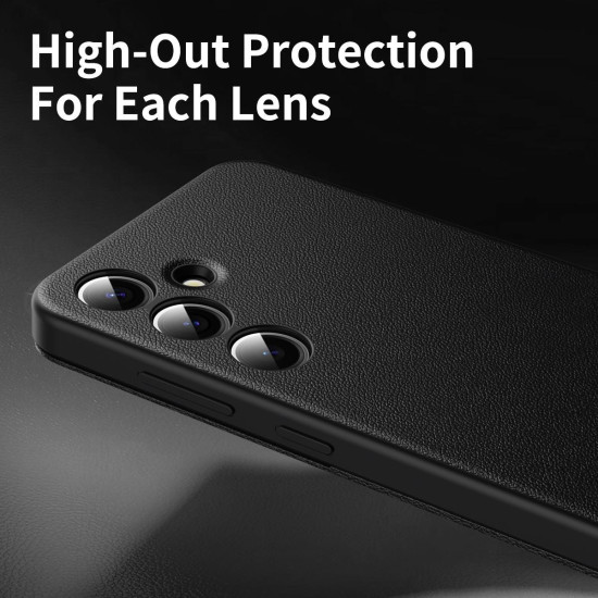 For Samsung Galaxy S24+ 5G Smart View Window Leather Phone Case with Card Slot(Black)