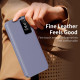 For Samsung Galaxy S24+ 5G Smart View Window Leather Phone Case with Card Slot(Purple)