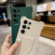 For Samsung Galaxy S24+ 5G Liquid TPU Card Bag Four Corner Shockproof Phone Case(Grey)