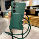 For Samsung Galaxy S24+ 5G Liquid TPU Card Bag Four Corner Shockproof Phone Case(Green)