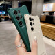 For Samsung Galaxy S24+ 5G Liquid TPU Card Bag Four Corner Shockproof Phone Case(Green)