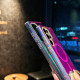 For Samsung Galaxy S24+ 5G Laser Texture MagSafe Shockproof Phone Case(Vertical Stripes)