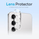 For Samsung Galaxy S24+ 5G NORTHJO 3 in 1 PC MagSafe Phone Case with Screen Film and Lens Film(Clear)