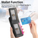 For Samsung Galaxy S23+ 5G Twill Fabric Leather Vertical Flip RFID Card Bag Phone Case(Black)