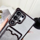 For Samsung Galaxy S24+ 5G Gradient Glitter Plating TPU Phone Case with Card Slot(Bule)
