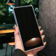 For Samsung Galaxy S24+ 5G Glossy Color-Plated Shockproof Phone Case(Colored Feather)