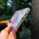 For Samsung Galaxy S24+ 5G Glossy Color-Plated Shockproof Phone Case(Colored Feather)