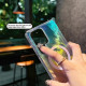 For Samsung Galaxy S24+ 5G Glossy Color-Plated MagSafe Shockproof Phone Case(Colored Feather)