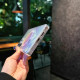 For Samsung Galaxy S24+ 5G Glossy Color-Plated MagSafe Shockproof Phone Case(Colored Feather)