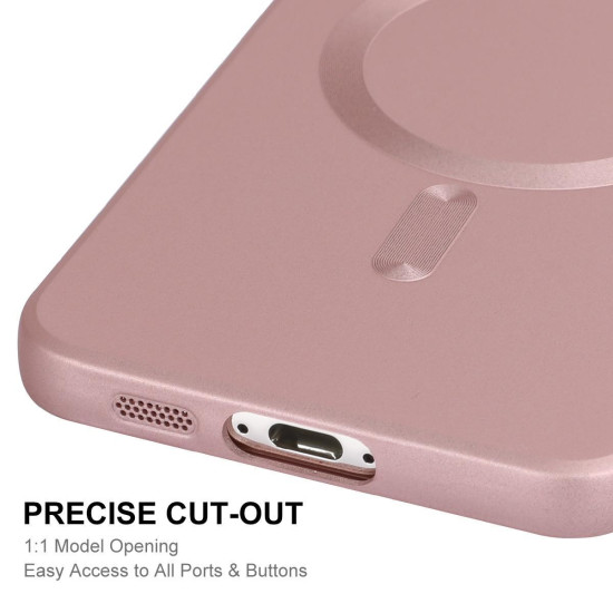 For Samsung Galaxy S24+ 5G ENKAY MagSafe Matte TPU Phone Case with Lens Film(Deep Green)