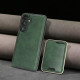 For Samsung Galaxy S24+ 5G Kalebol Slim MagSafe Ring Magnetic Card Bag Leather Phone Case(Green)