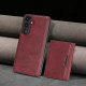 For Samsung Galaxy S24+ 5G Kalebol Strong Magnetic MagSafe Tri-Fold Wallet Leather Phone Case(Red)