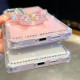 For Samsung Galaxy S24+ 5G Diamond Glitter Butterfly Holder Phone Case(Light Green)