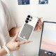 For Samsung Galaxy S24+ 5G Leather Texture Card Bag Shockproof Phone Case(Black)