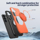 For Samsung Galaxy S24+ 5G Kalebol Magnetic MagSafe Rotation Holder PC Phone Case(Orange)