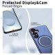 For Samsung Galaxy S24+ 5G Kalebol Magnetic MagSafe Rotation Holder PC Phone Case(Blue)