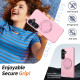 For Samsung Galaxy S24+ 5G Kalebol Magnetic MagSafe Rotation Holder PC Phone Case(Pink)