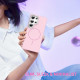 For Samsung Galaxy S24+ 5G Gold Armor PC Thin Circle MagSafe Shockproof Phone Case(Desert Gold)