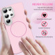 For Samsung Galaxy S24+ 5G Gold Armor PC Thin Circle MagSafe Shockproof Phone Case(Desert Gold)