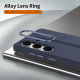 For Samsung Galaxy S24+ 5G Intelligent Control Button Wristband Phone Case(Sapphire blue)
