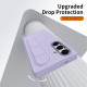 For Samsung Galaxy S24+ 5G Intelligent Control Button Wristband Phone Case(Lola Purple)
