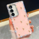 For Samsung Galaxy S24+ 5G Rhinestone Glitter 3D Tulip Four-Corner Shockproof Phone Case(Light Pink)