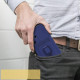 For Samsung Galaxy S24+ 5G Sliding Camshield Magnetic Card Holder Silicone Phone Case with Lanyard(Red)
