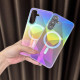 For Samsung Galaxy S24+ 5G Glossy Color-Plated MagSafe Shockproof Phone Case(Colorful Diamond Lattice)