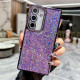 For Samsung Galaxy S24+ 5G Diamond Glitter Sequins TPU Phone Case(Purple)