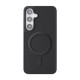 For Samsung Galaxy S24+ 5G Kalebol Carbon Fiber MagSafe Phone Case(Black)