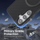 For Samsung Galaxy S24+ 5G Kalebol Carbon Fiber MagSafe Phone Case(Black)