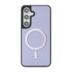 For Samsung Galaxy S24+ 5G Kalebol Carbon Fiber MagSafe Phone Case(Purple)