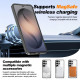 For Samsung Galaxy S24+ 5G Electroplated Cat-Eye Frame Magnetic MagSafe Shockproof Phone Case(Black)