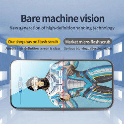 For Samsung Galaxy S24+ 5G 10pcs Blue Gorilla Anti-fingerprint Anti-static Silk Screen HD Electroplated Tempered Glass Film