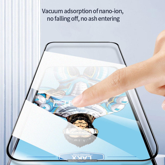 For Samsung Galaxy S24+ 5G 10pcs Blue Gorilla Anti-fingerprint Anti-static Silk Screen HD Electroplated Tempered Glass Film