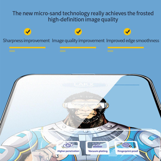 For Samsung Galaxy S24+ 5G 10pcs Blue Gorilla Anti-fingerprint Anti-static Silk Screen HD Electroplated Tempered Glass Film