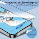 For Samsung Galaxy S24+ 5G 10pcs Blue Gorilla Anti-fingerprint Anti-static Silk Screen HD Electroplated Tempered Glass Film