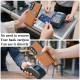 For Samsung Galaxy S24+ 5G Retro Vegan Leather Magnetic Card Holder Back Phone Case(Brown)