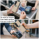 For Samsung Galaxy S23 5G Retro Vegan Leather Magnetic Card Holder Back Phone Case(Beige)