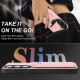 For Samsung Galaxy S23 5G Retro Vegan Leather Magnetic Card Holder Back Phone Case(Pink)