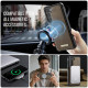For Samsung Galaxy S23 5G CaseMe C69 Series Magnetic Vegan Leather Back Phone Case(Coffee)