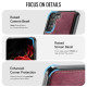 For Samsung Galaxy S23+ 5G CaseMe C69 Series Magnetic Vegan Leather Back Phone Case(Red)