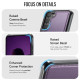 For Samsung Galaxy S23+ 5G CaseMe C69 Series Magnetic Vegan Leather Back Phone Case(Purple)