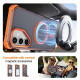 For Samsung Galaxy S23+ 5G Skin Feel Semi-transparent Frosted Magnetic Four-Corner Shockproof Phone Case(Grey)